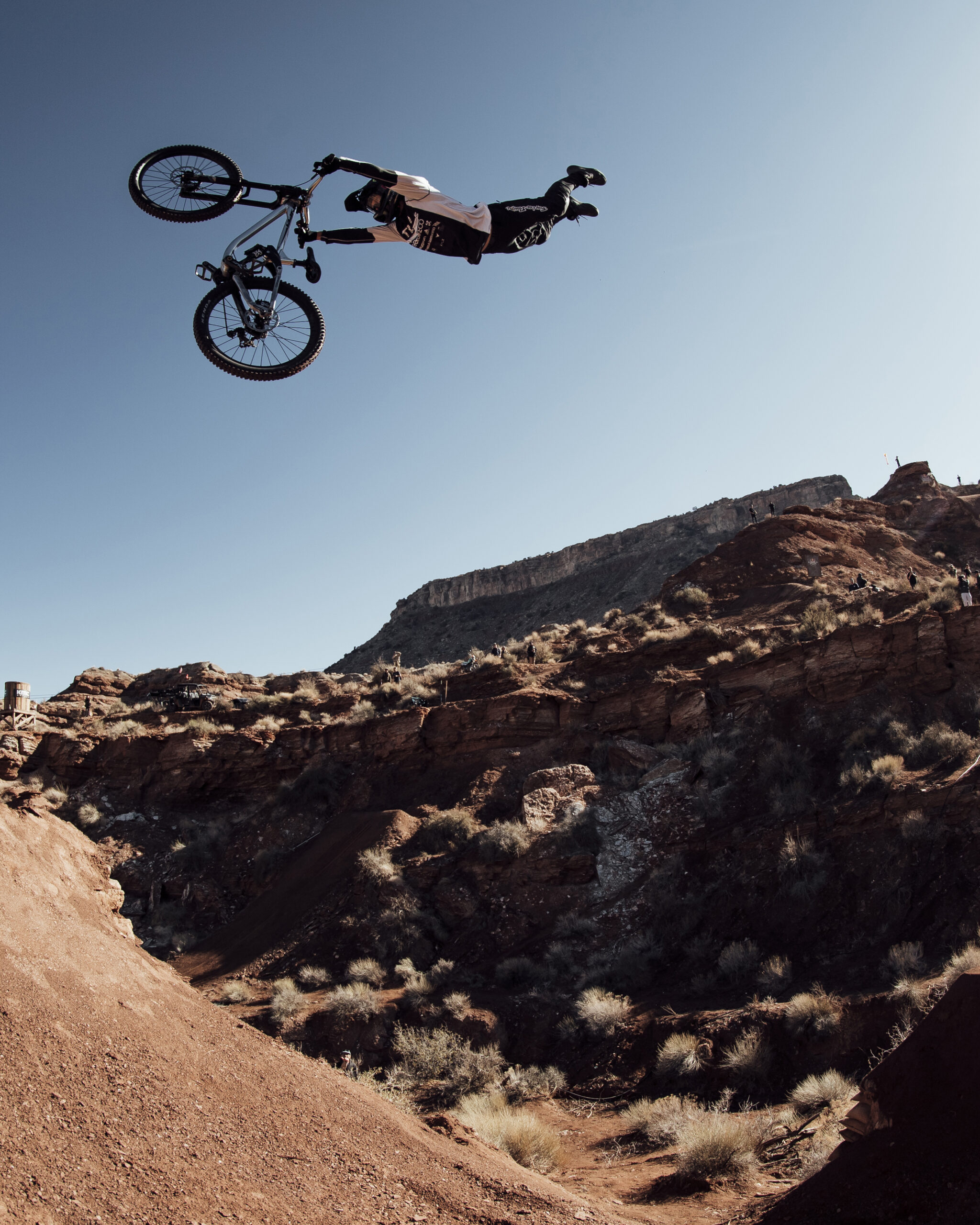 Tom Van Steenbergen performs at Red Bull Rampage in Virgin, Utah USA on October 14, 2021 // SI202110150061 // Usage for editorial use only //